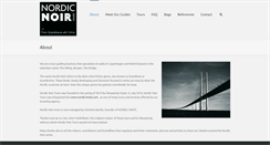 Desktop Screenshot of nordicnoirtours.com